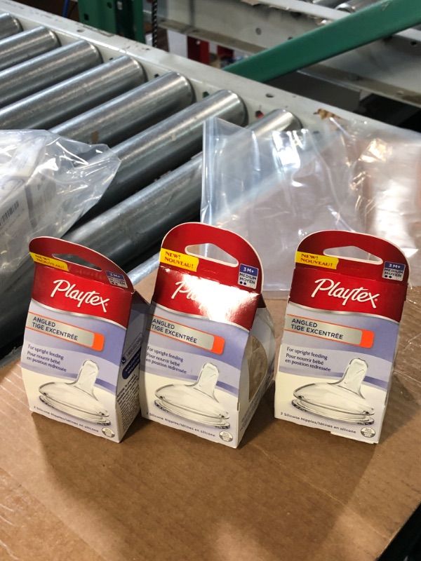 Photo 1 of **NON REFUNDABLE**
Playtex Angled Nipple - Medium Flow - BUNDLE