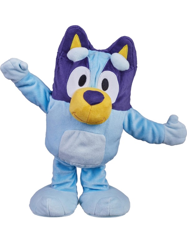 Photo 1 of Bluey Dance and Play 14" Animated Plush | Over 55 Phrases and Songs, Multicolor