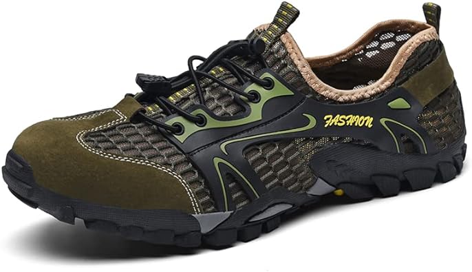 Photo 4 of Cot-Oath Mens Quick Dry Water Shoes - Outdoor Climbing Shoes Trekking Non-Slip Wading Sneakers Hiking Shoes