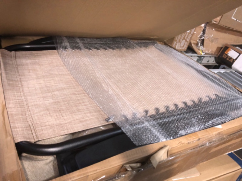 Photo 1 of Slendor Oversized Zero Gravity Chairs, XL Anti Gravity Chair, Folding Lounge Recliner, Reclining Patio Chair for Lawn Backyard w/Washable Cushion Cover, Cup Holder, Support 350lbs, Khaki