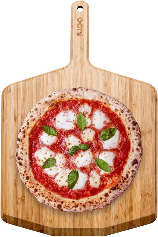 Photo 1 of ***SEE NOTES*** ooni 12” Bamboo Pizza Peel – Lightweight Smooth Wooden Pizza Paddle