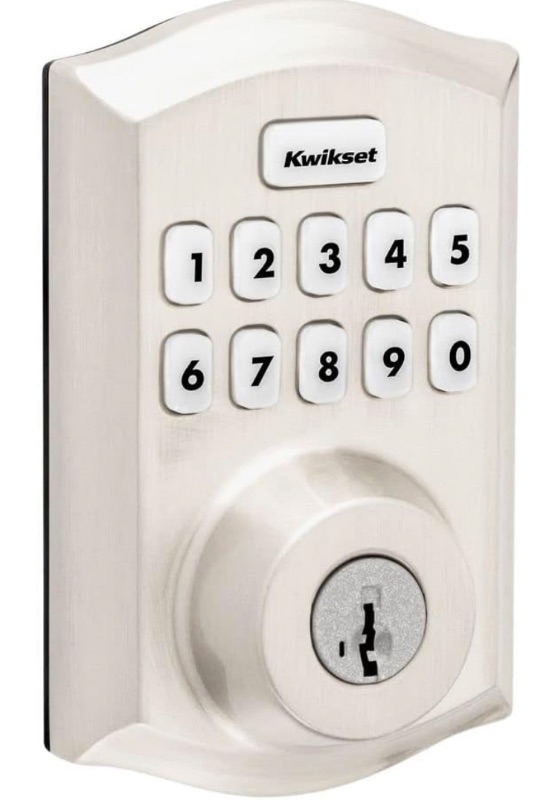 Photo 1 of **UNABLE TO TEST**
Kwikset Home Connect 620 Keypad Connected Smart Lock 