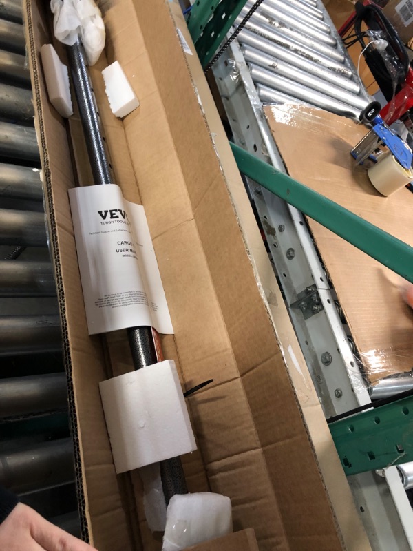 Photo 1 of VEVOR Cargo Bar, Ratcheting Cargo Bar Adjustable from 89" to 104", Heavy-duty Steel Cargo Stabilizer Bar with 309 lbs Capacity, Truck Bed Load Bar for Pickup Truck Bed, Trailer, Semi Trailer (4 pcs) 4 PACKS