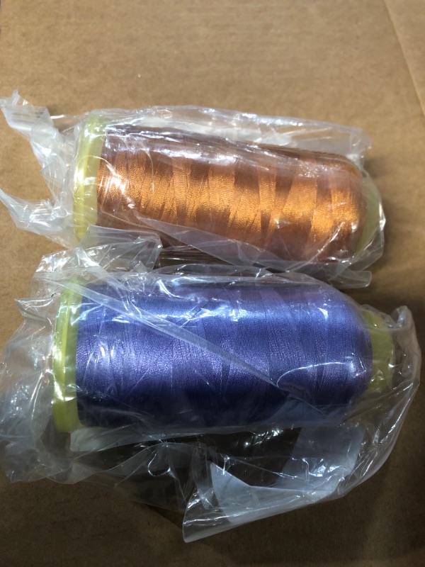 Photo 2 of *SET OF 2*3937 Yards Polyester Embroidery Thread Thread Spools Savers Kit