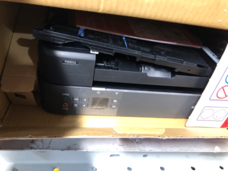 Photo 2 of Canon TS5320 All in One Wireless Printer, Scanner, Copier with AirPrint, Black, Amazon Dash Replenishment Ready