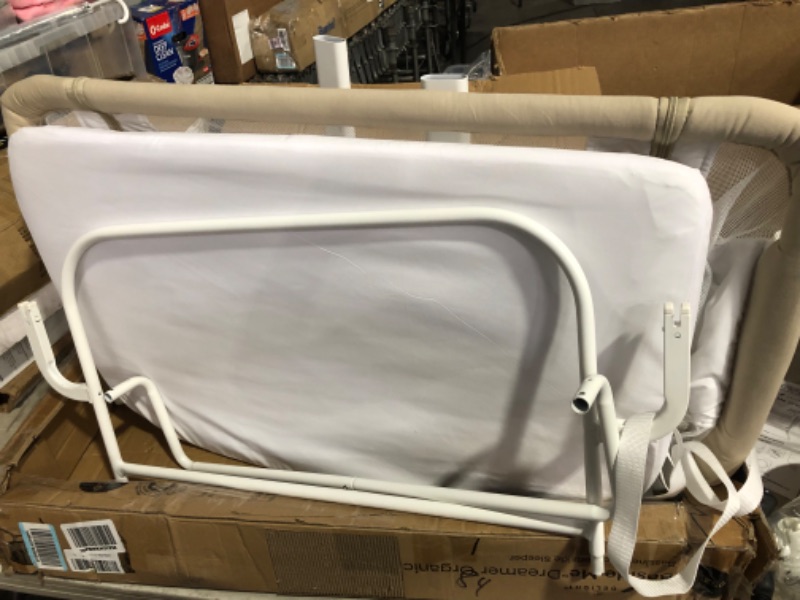 Photo 5 of ***USED - LIKELY MISSING PARTS - UNABLE TO VERIFY FUNCTIONALITY***
Baby Delight Beside Me Dreamer Bassinet | Bedside Sleeper & Baby Bassinet | 6-Position Height Adjustment | Organic Oat