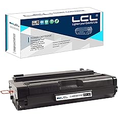 Photo 1 of LCL Compatible Toner Cartridge Replacement for Ricoh 406989 SP 3500DN 3500N 3500SF 3510DN 3510SF (1-Pack Black)
