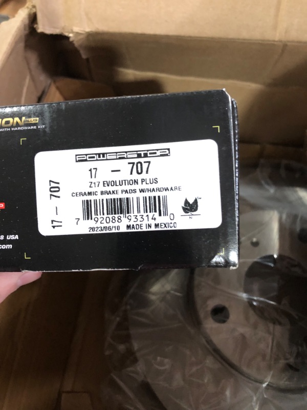 Photo 1 of Power Stop KOE1058 Front Autospecialty Brake Kit OE Replacement Brake Rotors and Ceramic Brake Pads For Lexus ES300 Toyota Avalon Camry Solara [Application Specific]