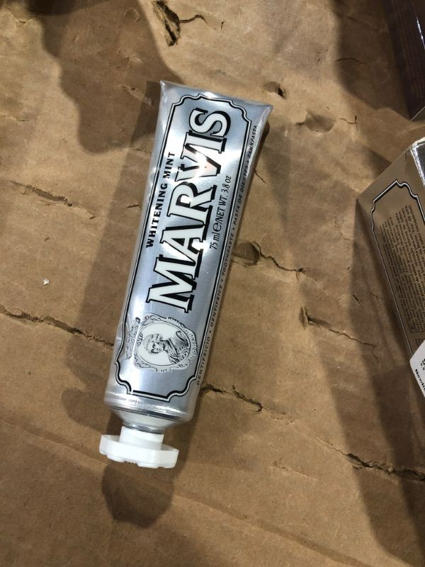 Photo 1 of ****BUNDLE PACK OF 2 NON REFUNBDABLE****
Marvis Whitening Mint Toothpaste 3.8 oz 