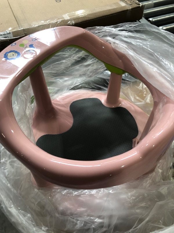 Photo 3 of Baby Bath Seat for Babies 6 to 18 Months / Non-Slip Infants Toddlers Taking Bath by Sitting in Bath Tub Chair 2022 Upgraded (Blue)