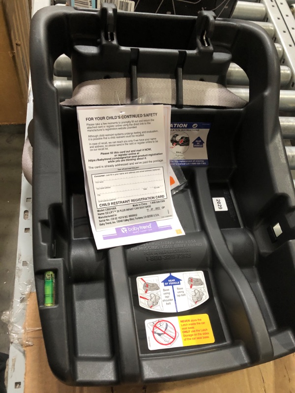 Photo 2 of Baby Trend EZ-Lift™ 35 Plus Infant Car Seat Base