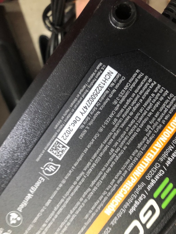 Photo 3 of ***NOT FUNCTIONAL - SEE COMMENTS***
EGO Power+ LB6700 670 CFM 180 MPH 56V Lithium-Ion Cordless Electric Variable-Speed Blower