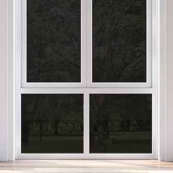 Photo 1 of (appears to have been used) GILA Black 36-in x 78-in Static Cling Privacy-control Window Film
