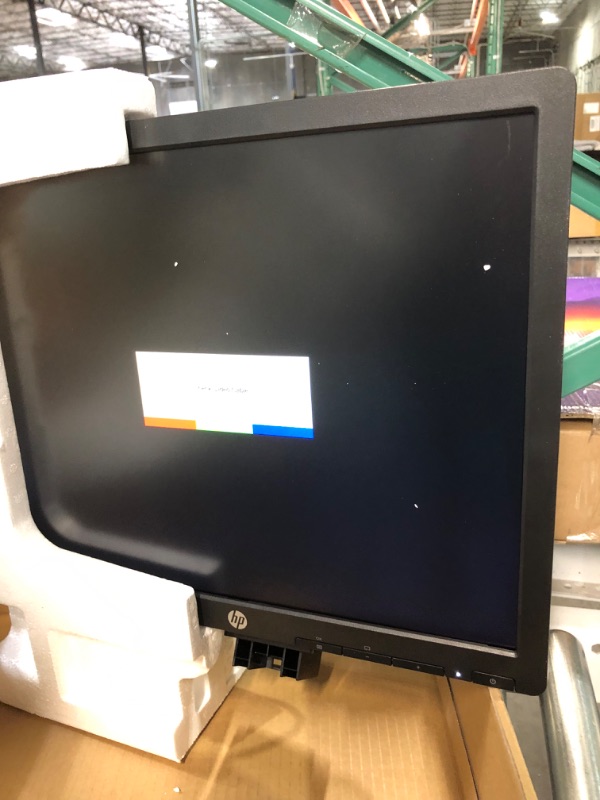 Photo 2 of *NOT HDMI CAPABLE 
HP D2W67AA#ABA ProDisplay P19A 19'' LCD Monitor, Black 1280 x 1024 Pixels
