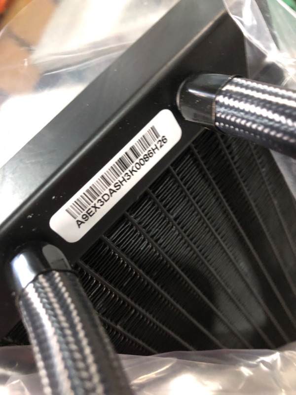 Photo 1 of (READ FULL POST) ID-COOLING DASHFLOW 360 Basic Black Liquid Cooler for High-end CPU, AIO Cooler 360mm Radiator, 3x120mm TF Fans, Intel 1700/1200/115X, AMD AM5/AM4

