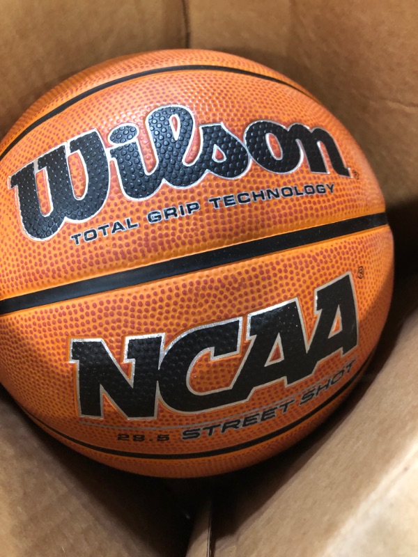 Photo 2 of [READ NOTES]
WILSON NCAA Outdoor Basketballs - 29.5", 28.5", 27.5" Street Shot Size 6 - 28.5" Brown