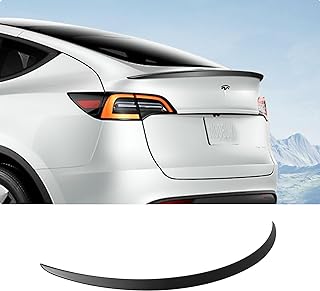 Photo 1 of BASENOR Tesla Model Y Performance Spoiler Original Trunk Wing ABS Matte Black 2020 2021 2022 Gen 2 Model Y Matte Black Gen 2