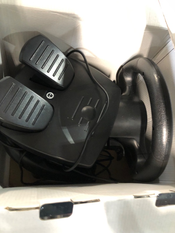 Photo 1 of Numskull Next-Gen Multi Format Racing Wheel 2022 with Pedals - Compatible with Xbox Series X|S, Xbox One, PS4, Nintendo Switch and PC - Realistic Steering Wheel Controller Accessory Next-Gen Multi-Format