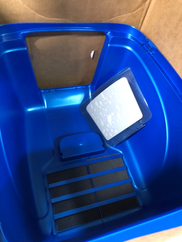 Photo 2 of **LID ONLY  ** BLUE Enclosed Cat Pan Size: Extra Large (18" H x 17.5" W x 21.5" D)