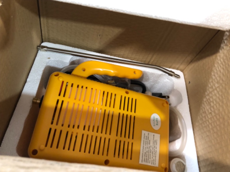 Photo 1 of Steam Cleaner, High Temperature Pressurized Handheld Self-control Steam Cleaning Machine With Extension Tube Brush Heads Direct Injection