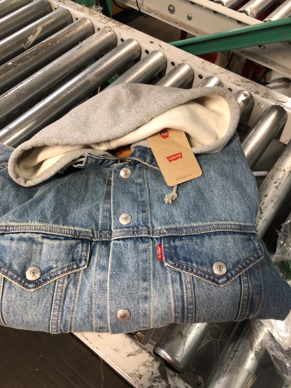 Photo 1 of Levi's Men's Hybrid Hoodie Trucker Jacket
