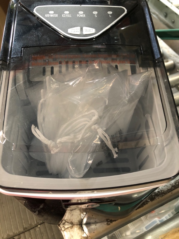 Photo 1 of (READ FULL POST) Ice Makers Countertop, Self-Cleaning Function, Portable Electric Ice Cube Maker Machine