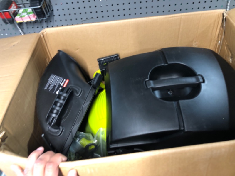 Photo 2 of ***USED - LIKELY MISSING PARTS - UNABLE TO TEST***
Sun Joe MJ401E-PRO Electric Lawn Mower w/Collapsible Handle, 3-Position Height Control, 10.6-Gallon Bag