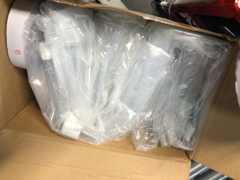 Photo 1 of 6 Pcs Winter Window Insulation Kit 47 x 63 in Clear Thermal Window Coverings Adhesive Plastic Window Cover with Hook and Loop Reusable Transparent Window Insulation Film Window Wrap for Warm