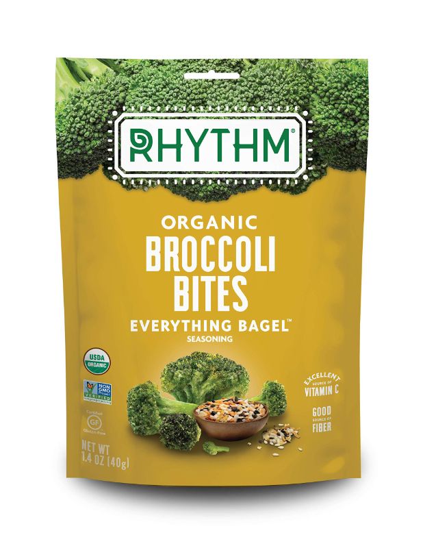 Photo 1 of ***NON-REFUNABLE EXP JUL,12, 2024***
Rhythm Superfoods Crunchy Broccoli Bites,  Organic & Non-GMO, 1.4 Oz (2 PACK)