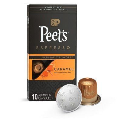 Photo 1 of ***NON REFUNDABLE, EXP 07/02/24***
Peets Coffee Caramel Dark Roast Espresso Capsules - 10ct (3 Pack)