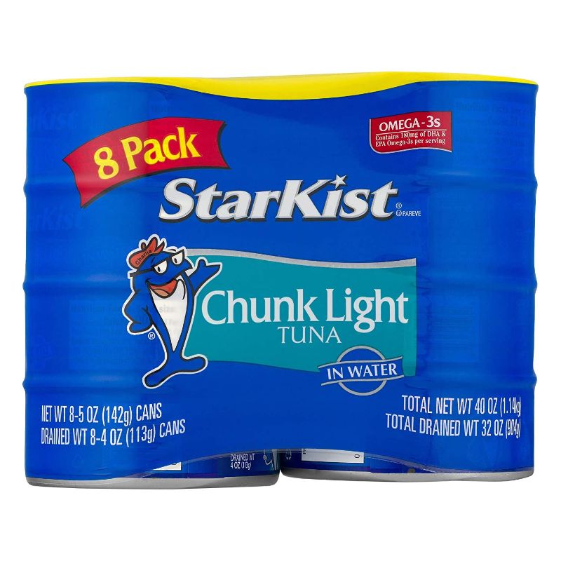 Photo 1 of ***NON-REFUNDABLE, EXP: 04/01/2024****
StarKist Chunk Light Tuna in Water - 5 oz Can (2 Pack of 8)