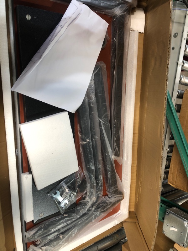 Photo 1 of 31.4 inches Adjustable Movable Portable Laptop Computer Stand with Tablet Slot, Small C Table for Couch Bed and Work, Home Office Desk with Lockable Wheels for Work and Study, Black Black 31.4 inches