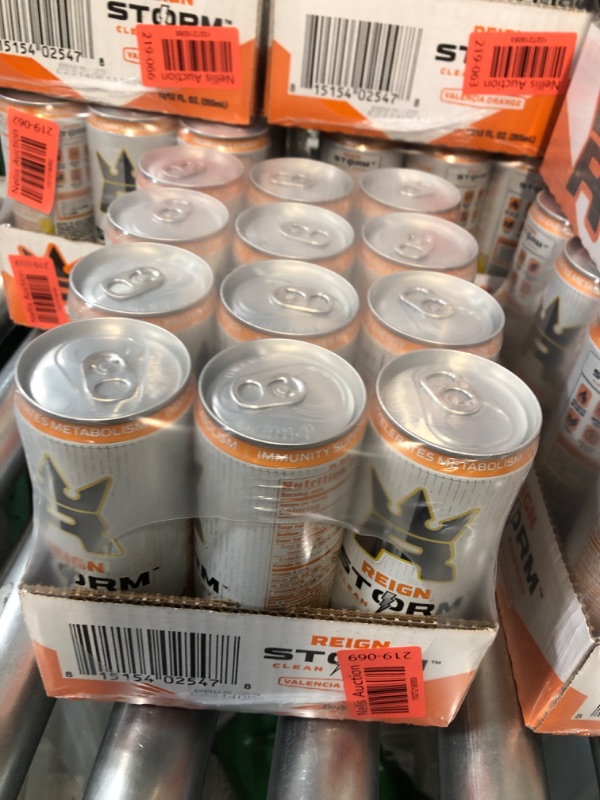 Photo 2 of reign storm orange 12 pack 
05/25