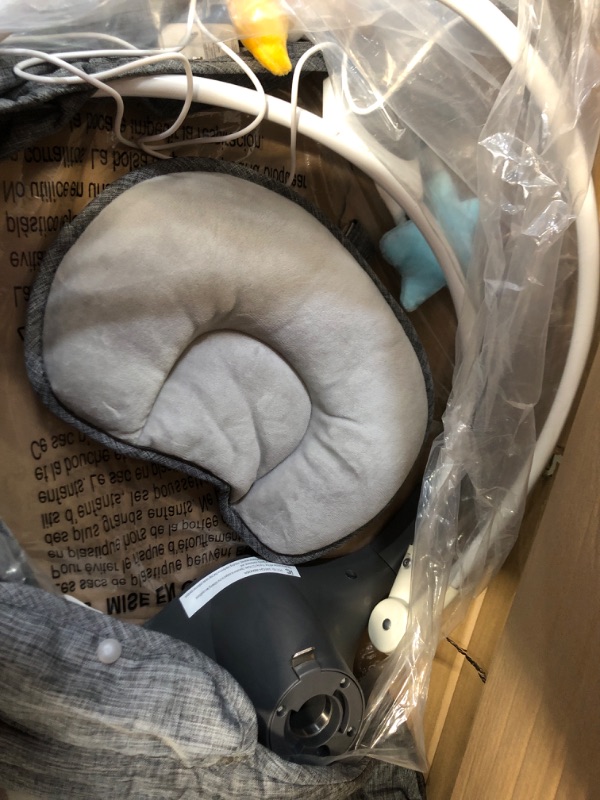 Photo 3 of ****READ NOTES****
Electric Baby Swing for Infants, Baby Rocker for Infants with 5 Speeds, 10 Lullabies