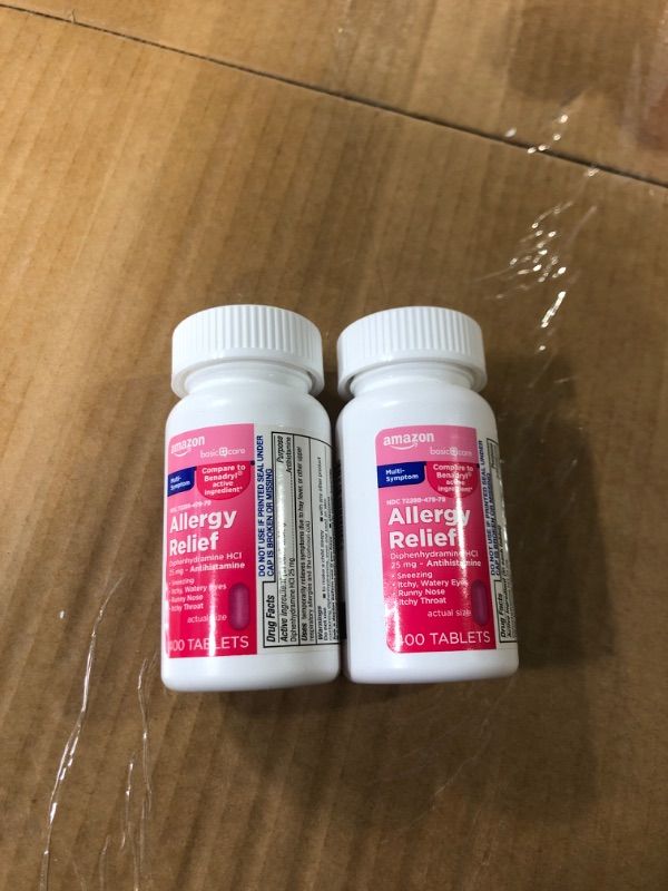 Photo 1 of ***NON-REFUNDABLE, EXP: 10/2024******
Basic Care Allergy Relief (2 pack)