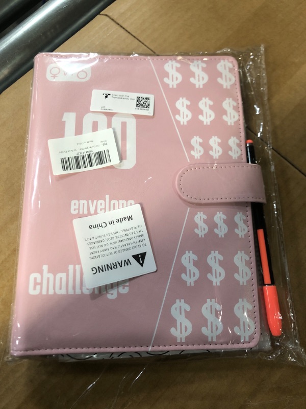 Photo 2 of 100 Envelope Challenge Binder?100 Envelopes Money Saving Challenge (Pink)