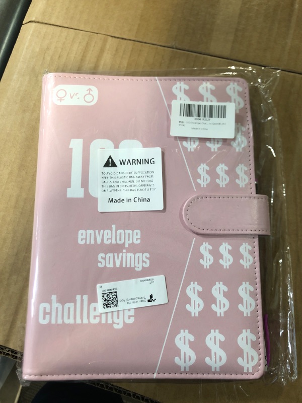 Photo 2 of 100 Envelope Challenge Binder?100 Envelopes Money Saving Challenge (Pink)