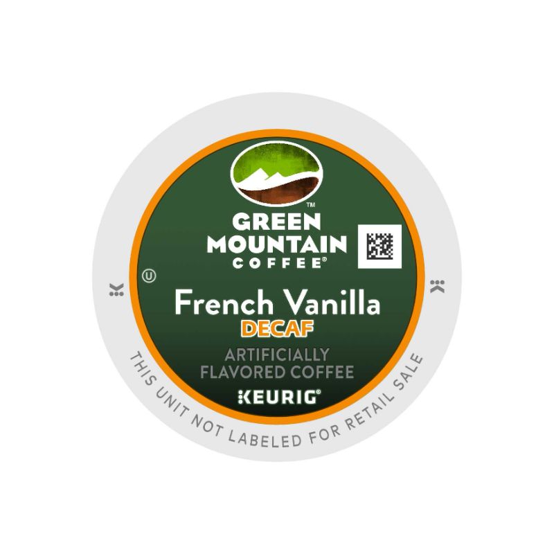 Photo 1 of ***NON-REFUNDABLE,EXP:03/22/2025  ***
Green Mountain Coffee Decaf, French Vanilla, 3.9 Ounce (2 packs of 12)