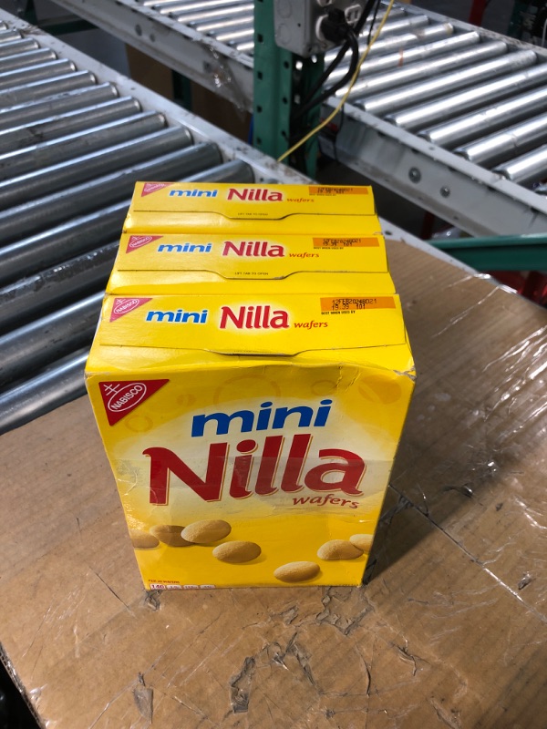 Photo 2 of ***NON-REFUNDABLE,EXP:02/12/2024  ***
Nilla Mini Wafers Cookies - 3 pack