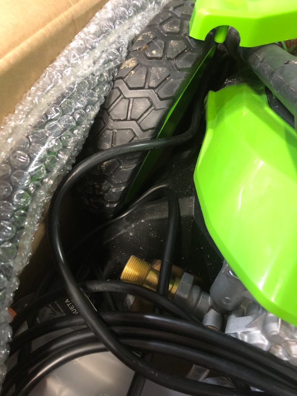 Photo 3 of **PARTS ONLY, NON FUNCTIONAL***
Greenworks 2100 PSI 1.2-GPM-Gallons Cold Water Electric Pressure Washer