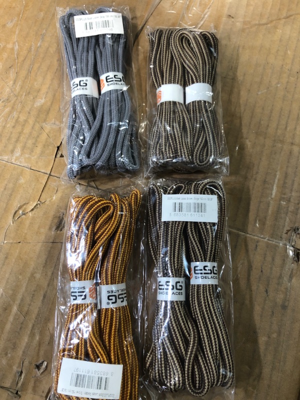 Photo 1 of ***NON-REFUNDABLE, (4 Pack)***
2 PAIR SHOE LACES