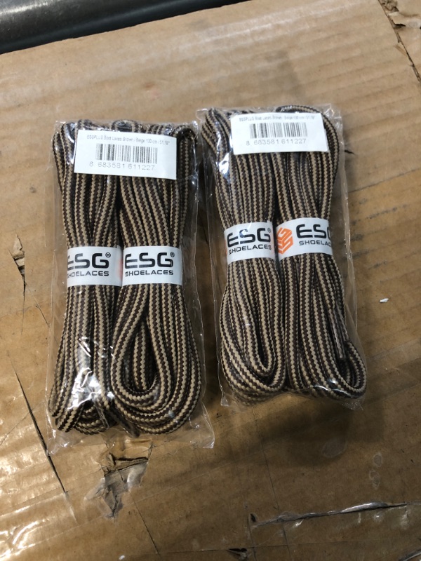 Photo 1 of ***NON-REFUNDABLE, (2 Pack)***
 2PAIR BOOT LACES