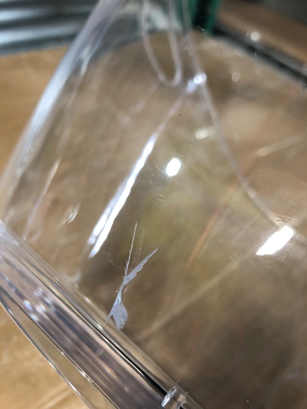 Photo 1 of Large Ice Bucket for Parties, 8L Wine Bucket, Champagne Bucket, Clear Acrylic Ice Bucket, Mimosa Bar Supplies, Wine cooler bucket, Beverage Tub, Ice Tub, Holds 2-4 Wine or Champagne bottles on ice.