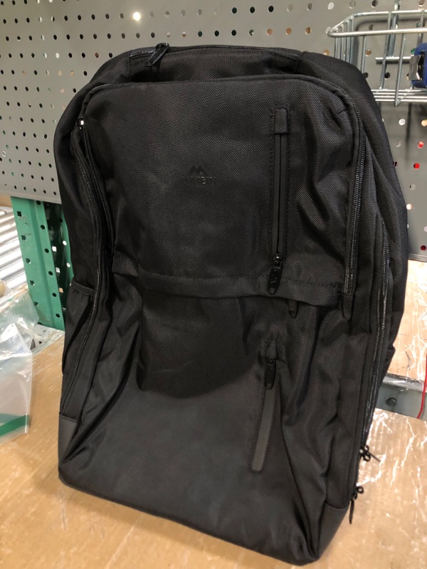Photo 1 of MATEIN Rolling Backpack, 17 Inch Travel Laptop Backpacks with Wheels, Water Resistant Large Roller Carry On Luggage Wheeled Backpack, Trolley Overnight Suitcase Business College Computer Bag, Black