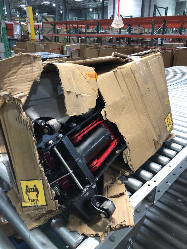 Photo 2 of **NONREFUNDABLE**FOR PARTS OR REPAIR**SEE NOTES**
B6350 Black/Red Fast Lift Service Jack - 3.5 Ton Capacity, 28 1/2" L x 13 3/4" W x 6 1/2" H