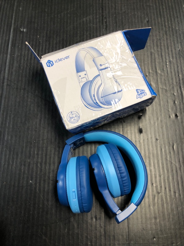 Photo 1 of **READ NOTES**
iClever BTH12 Kids Bluetooth Headphones