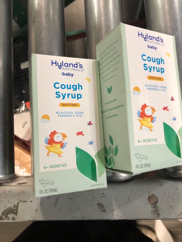 Photo 2 of 2 PACK** NON-REFUNDABLE**
Hyland's Naturals Baby, Cough Syrup, Daytime, Infant and Baby Cold Medicine