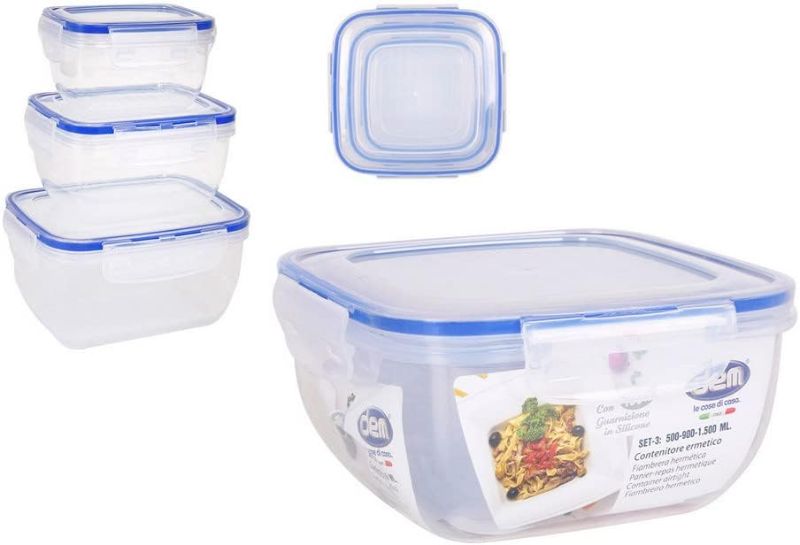 Photo 1 of  Lunch Box Airtight (3 Pieces)