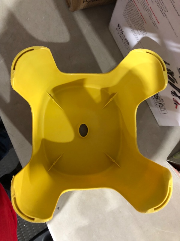 Photo 3 of Bath Stool 1pc Plastic Chair/Stool for Toddlers YELLOW
