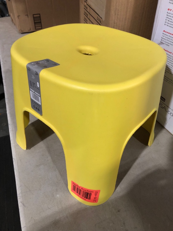 Photo 5 of Bath Stool 1pc Plastic Chair/Stool for Toddlers YELLOW
